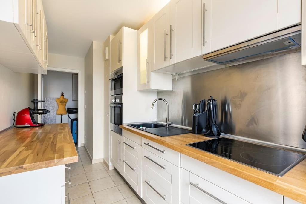 Appartement Climatise 3 Etoiles T3 Chic A Strasbourg Avec Billard Et Terrasse Экстерьер фото