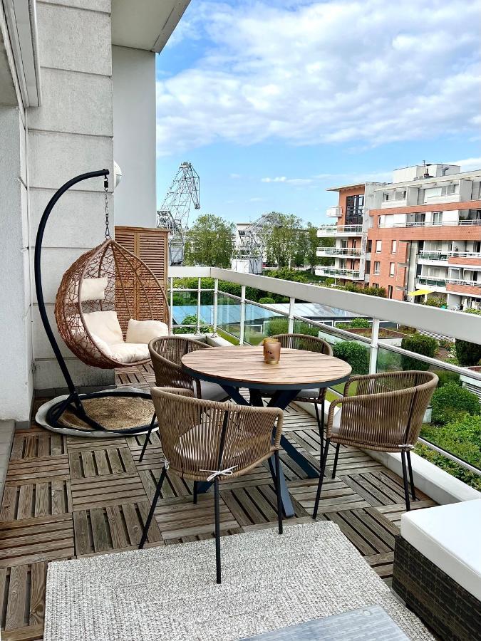 Appartement Climatise 3 Etoiles T3 Chic A Strasbourg Avec Billard Et Terrasse Экстерьер фото